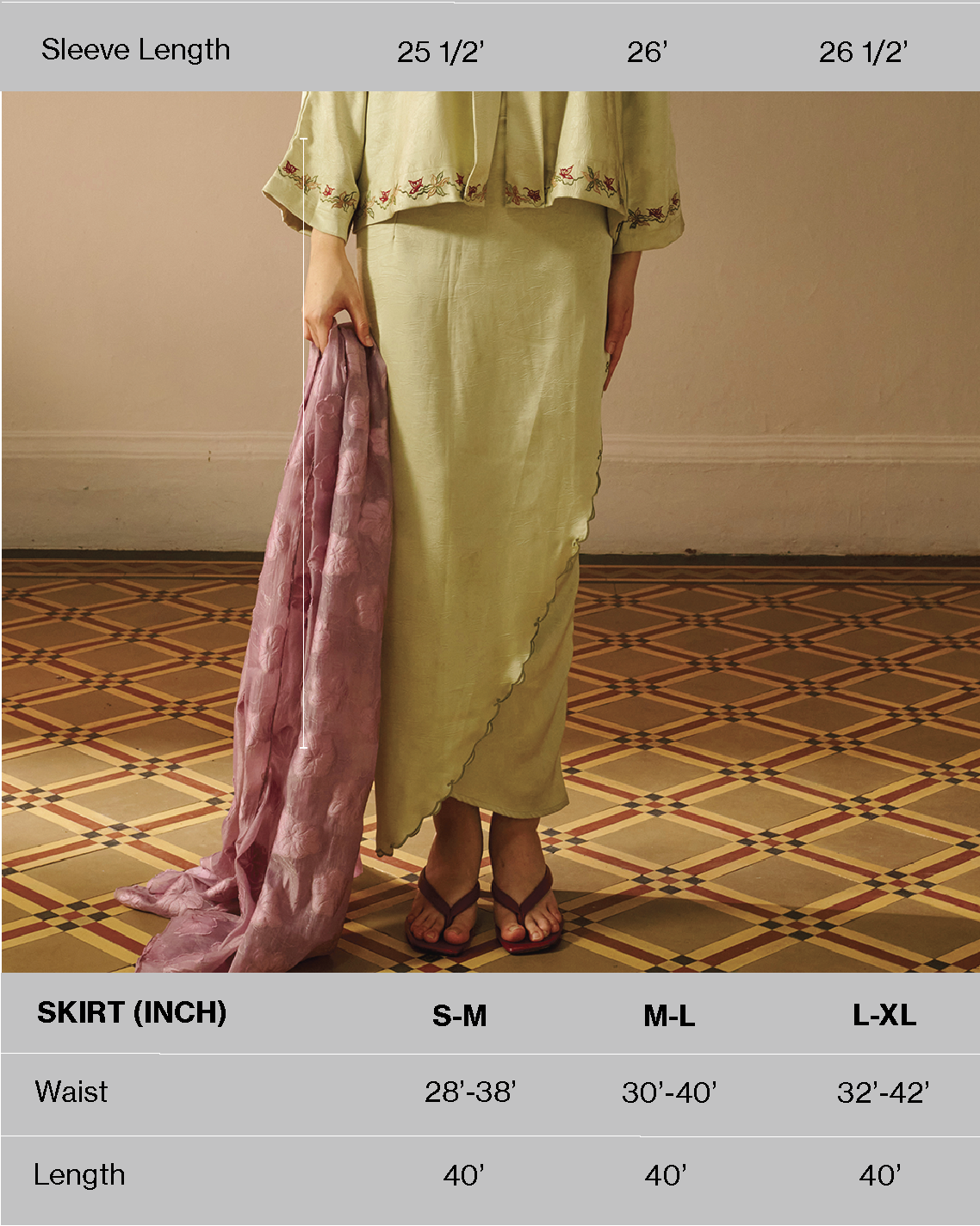 Sorai Set in Green