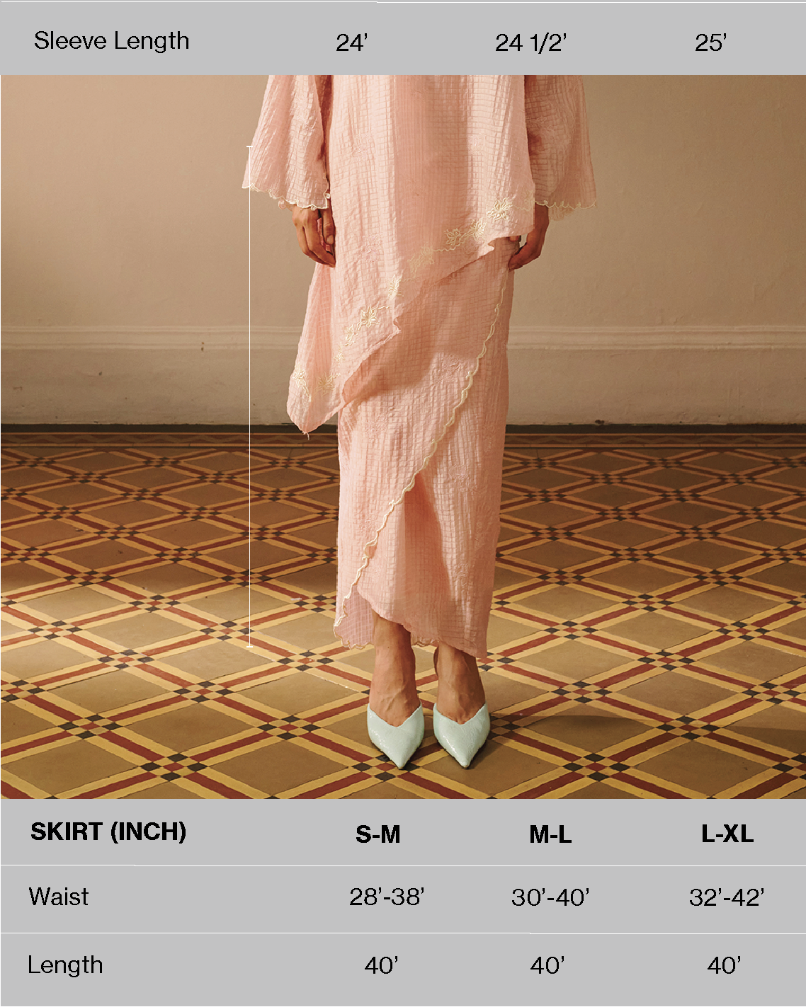 Alunan Set in Pink