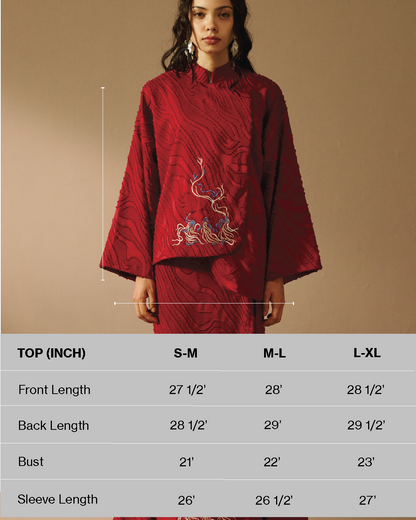 Laras Set in Red
