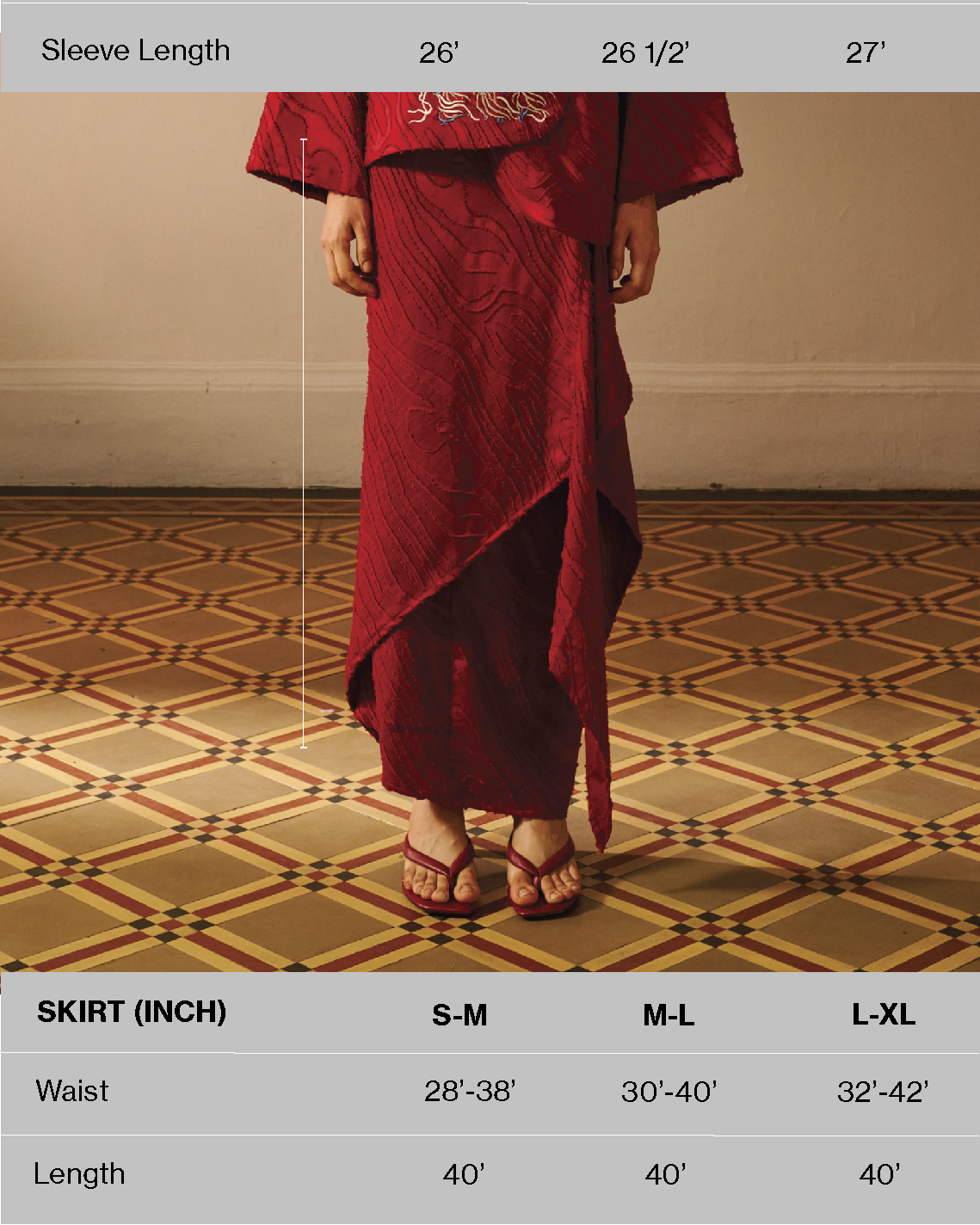 Laras Set in Red