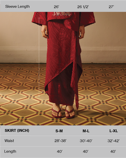 Laras Set in Red