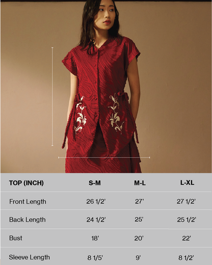 Ratna Set in Red