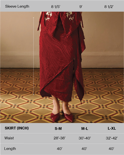 Ratna Set in Red