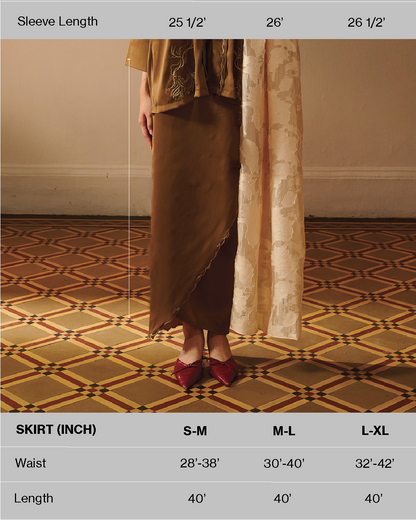 Melora Set in Brown