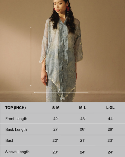 Seruni Set in Blue