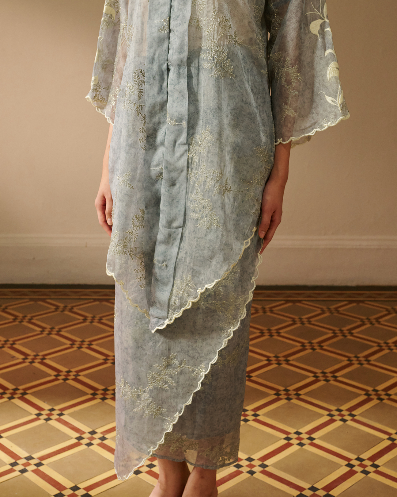 Seruni Set in Blue