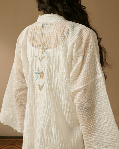 Seruni Set in White