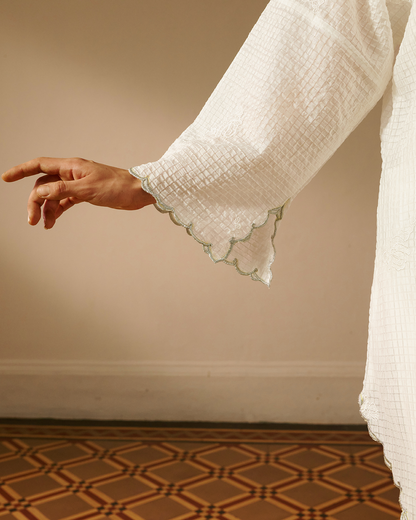 Seruni Set in White