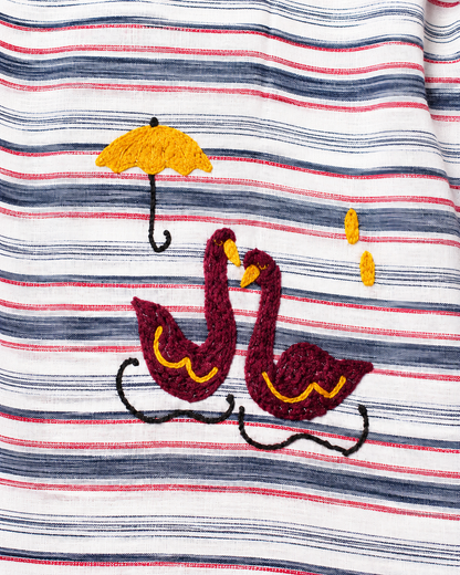 Vase Striped Long Sleeve Shirt