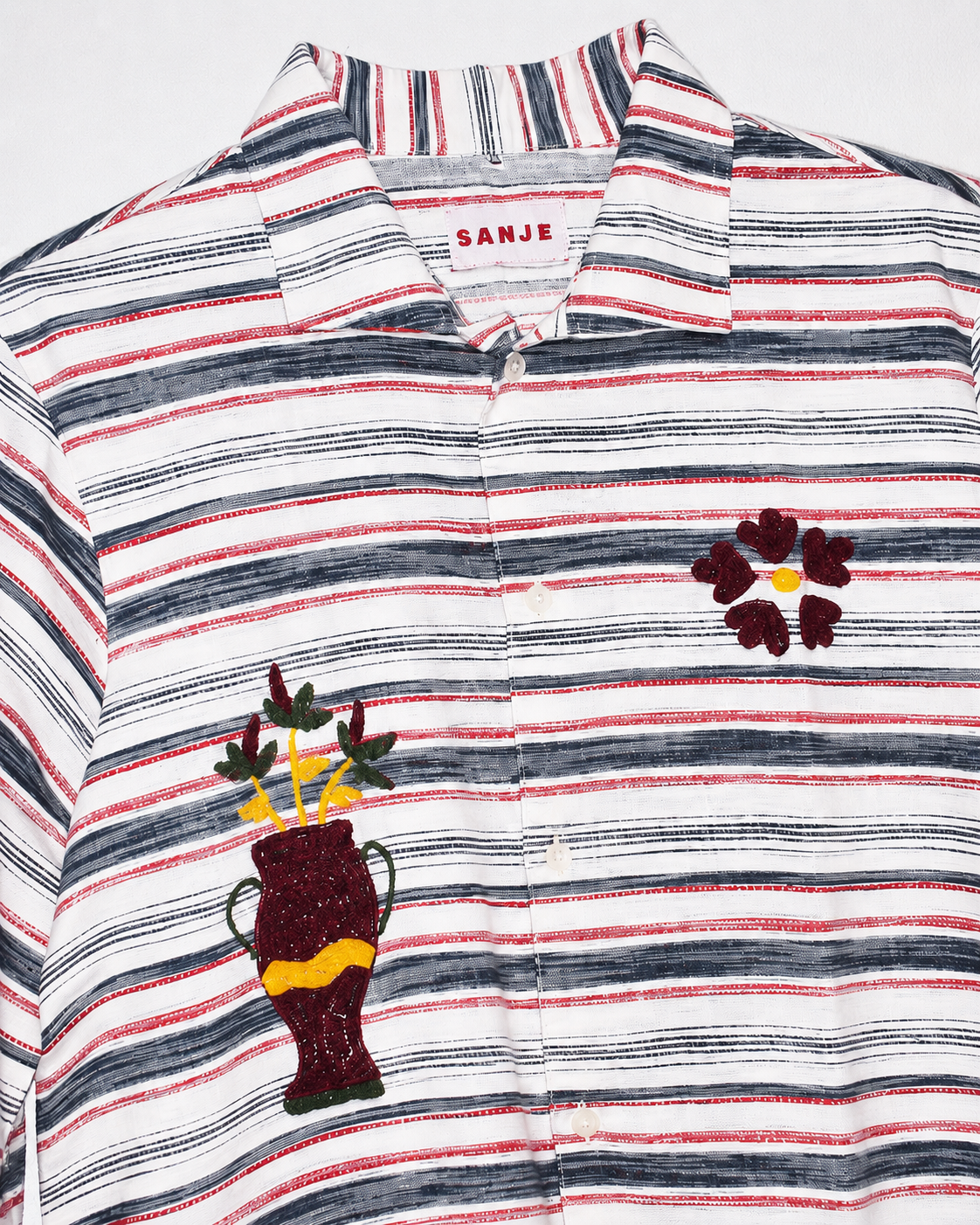Vase Striped Long Sleeve Shirt