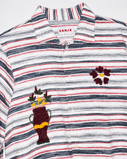 Vase Striped Long Sleeve Shirt